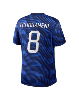 Billige Fotballdrakt Frankrike Aurelien Tchouameni #8 Replika Hjemmedrakt VM 2026 Kortermet Billige Fotballdrakt Frankrike Aurelien Tchouameni #8 Replika Hjemmedrakt VM 2026 Kortermet